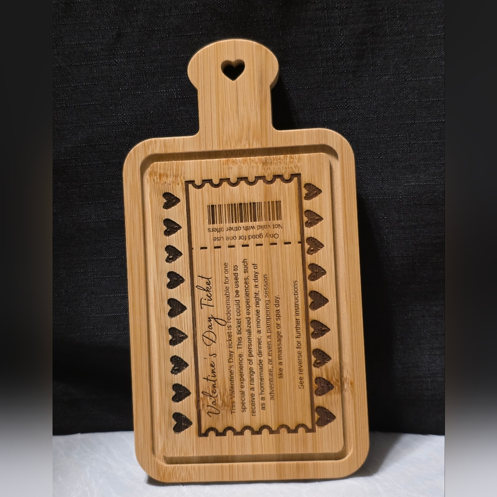 Valentine's Day Engraved Cutting Board - Funny Valentine's Day Gift - Spank Me
